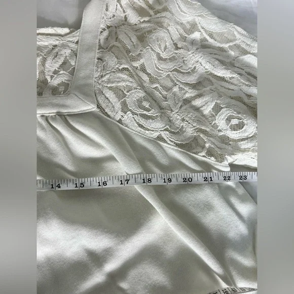 Free People We the Free Catalina lace & knit bohemian crop top size large - Picture 7 of 10